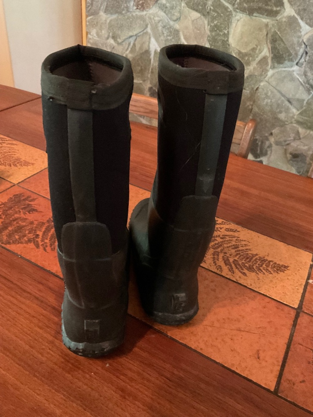 Black Bogs Rain boots Women Size 7  Waterproof